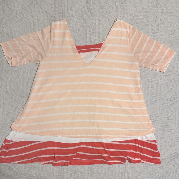Anthropologie - Puella Striped Layer Swing Top - Small - Picture 5 of 10